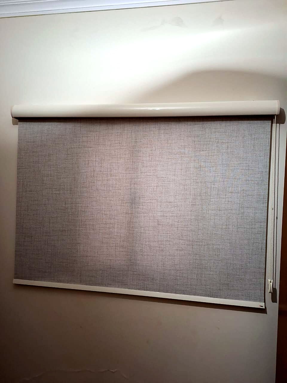 Persiana rolô instalada